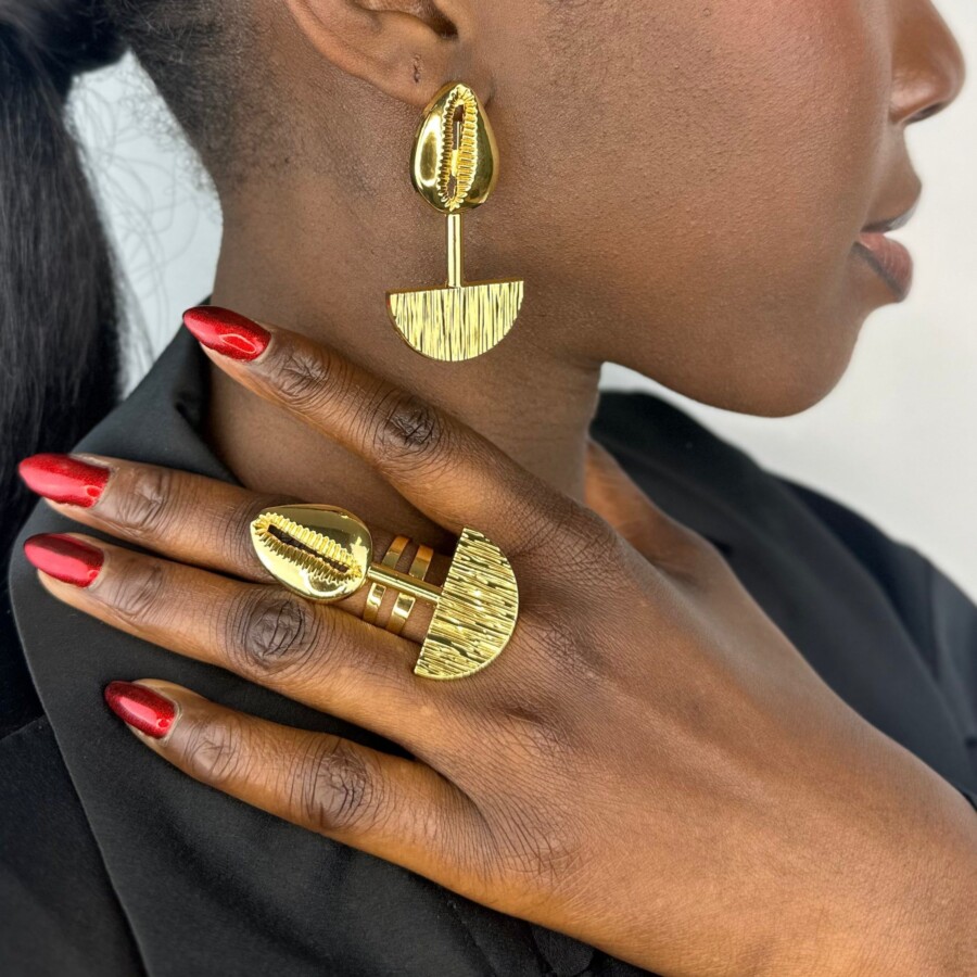 Bijoux chaîne de taille africaine