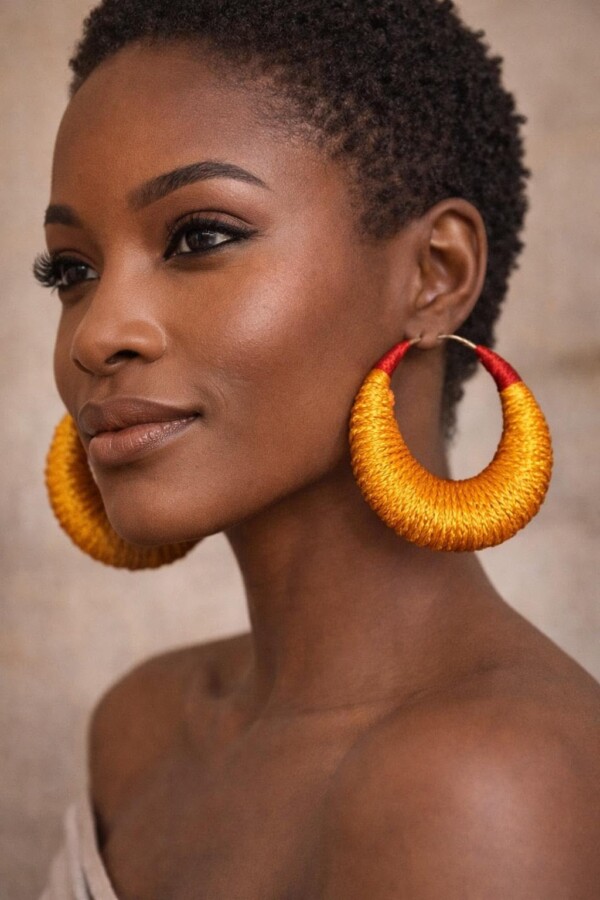 Collier ventre africain coloré