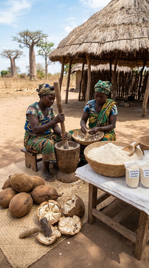 Bayas africains en culture