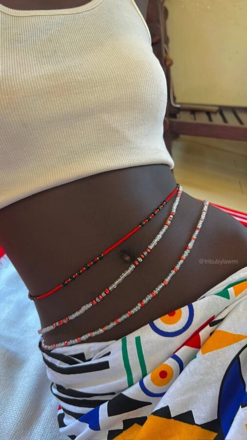 Bijoux de hanche africains