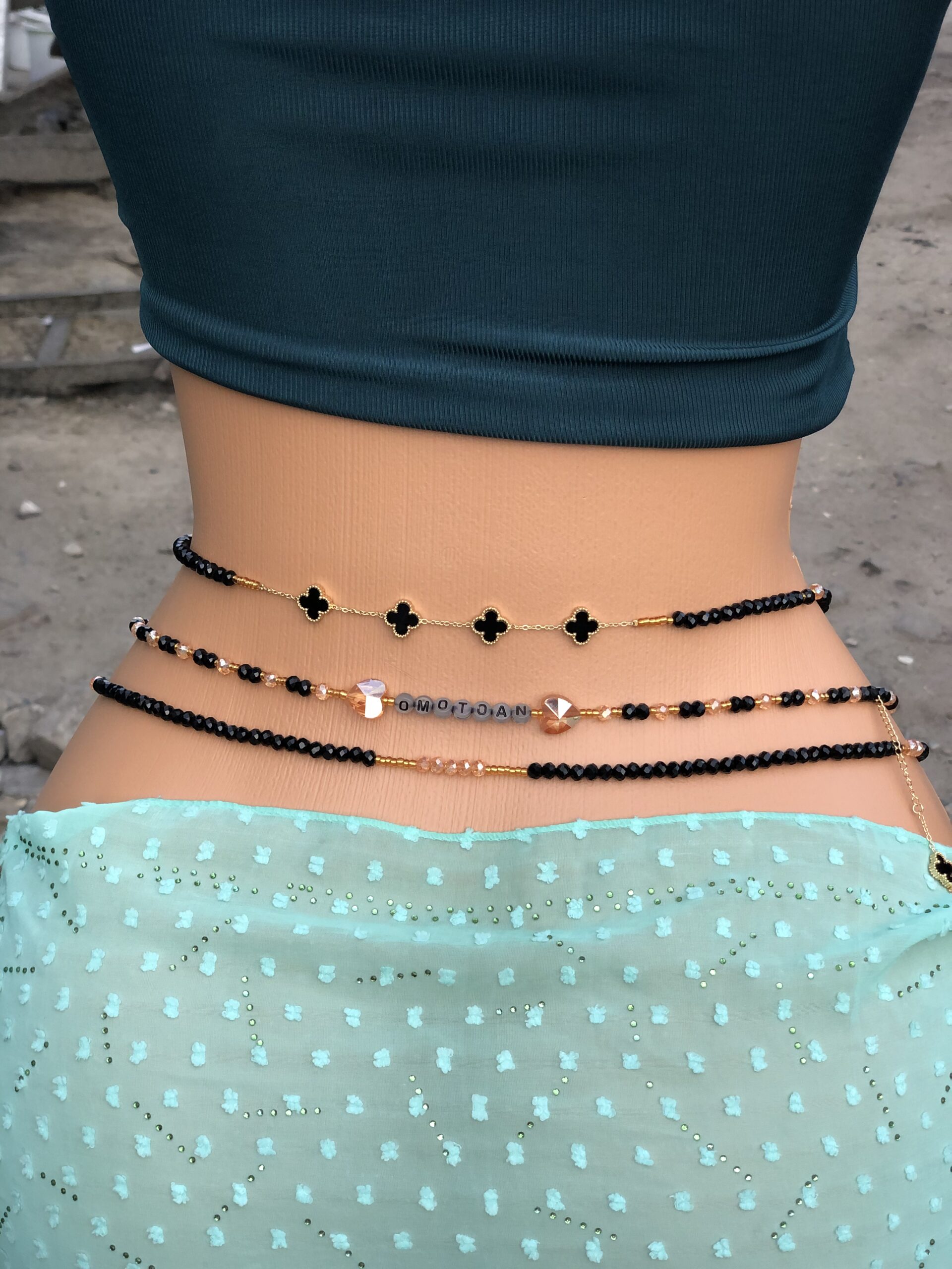 Bijoux collier de ventre