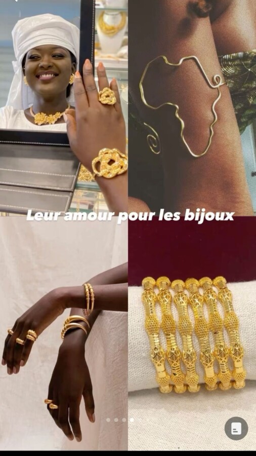 Perles bin bin sénégalaise