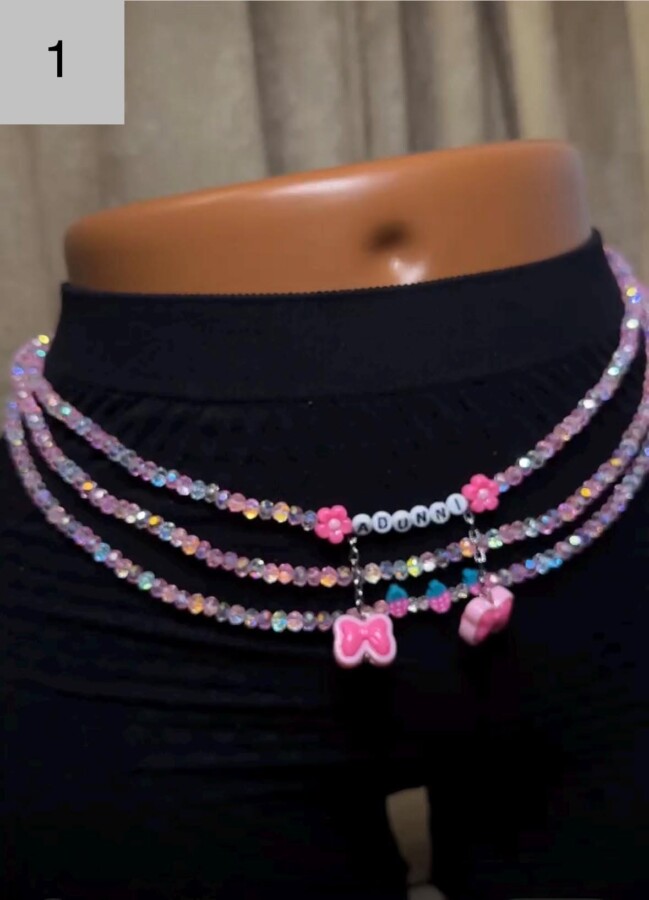 Collier de taille élégant