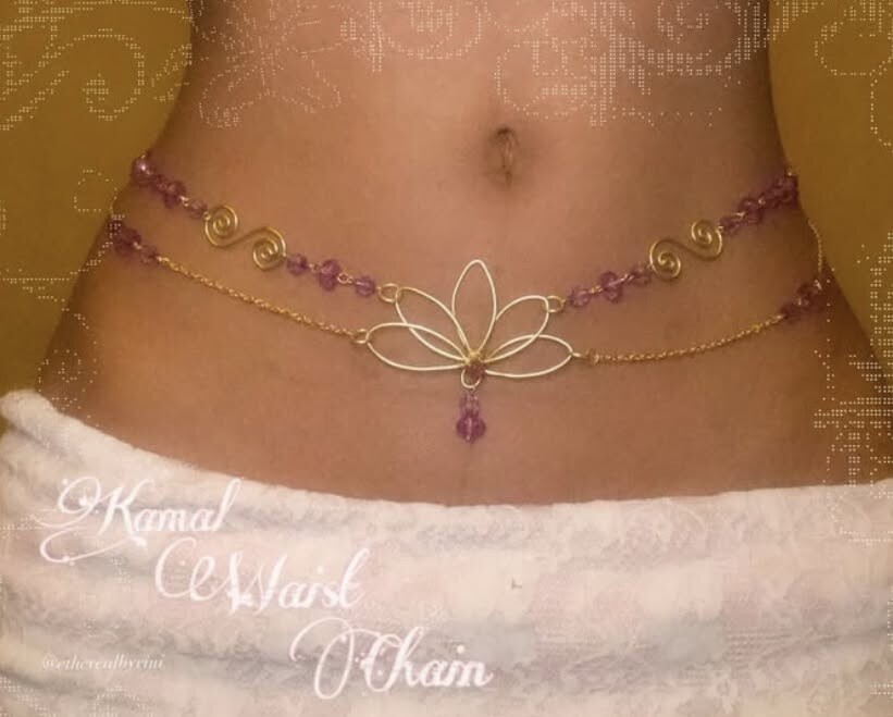 Tendance collier de taille