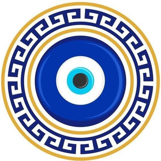 Symbole oeil de protection