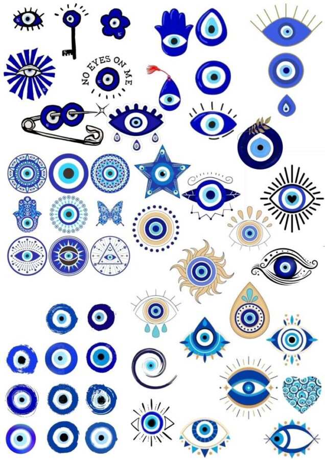 Oeil de protection grec
