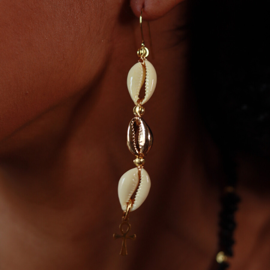 Boucles d'oreilles Sénégal tradition