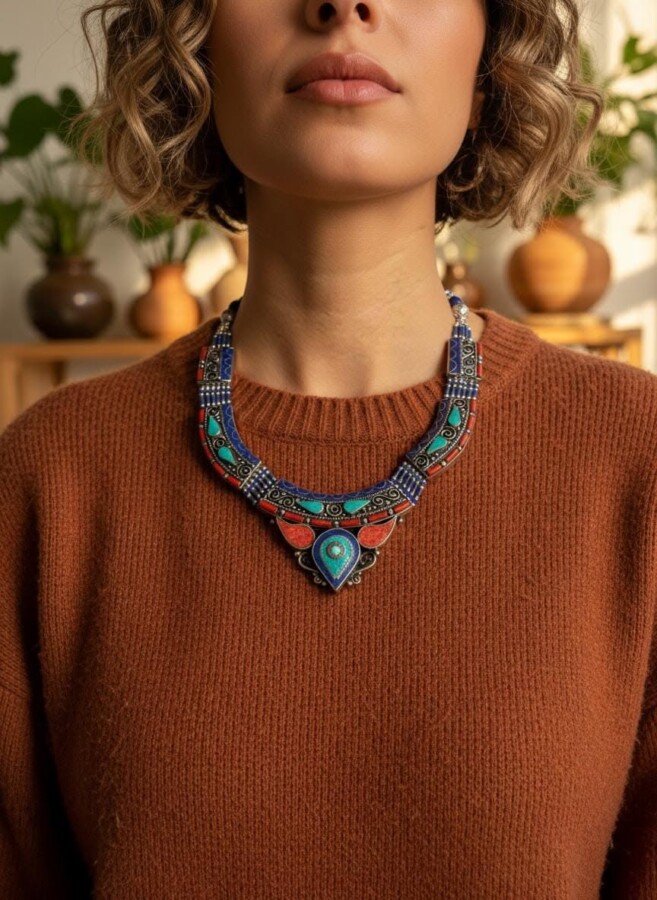 Bijoux culturels perle africaine