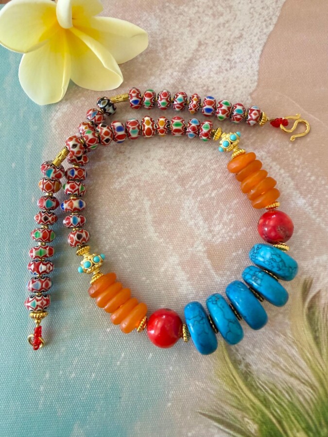 Bijoux culturels perle africaine